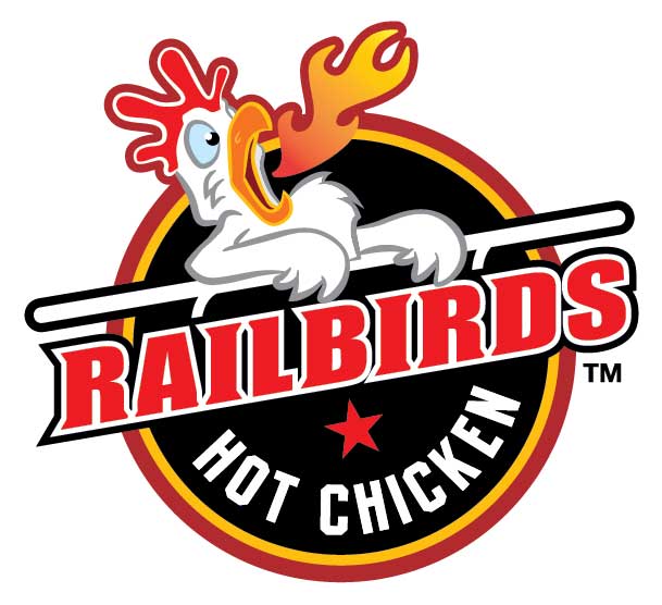 RailBirds Hot Chicken Logo