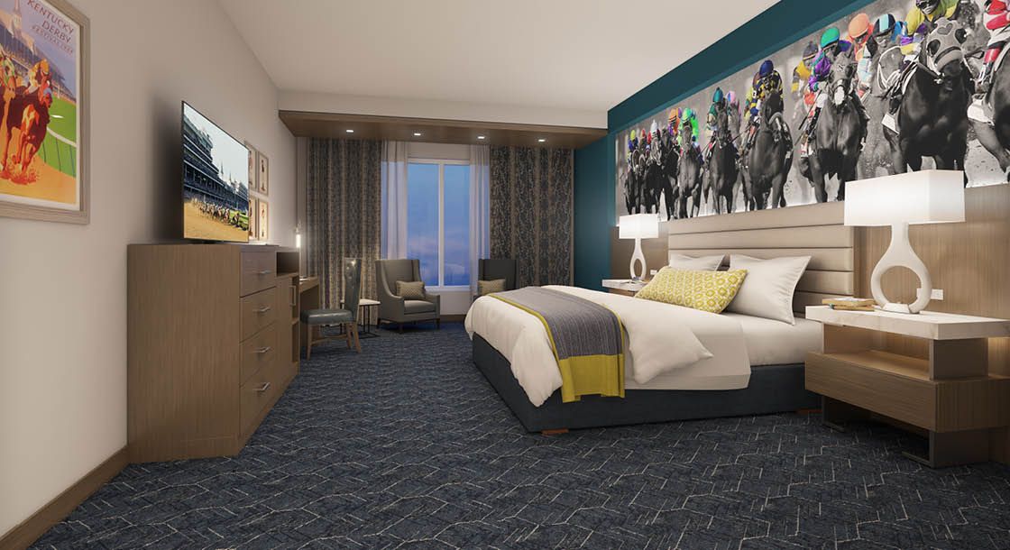 Hotel Rooms & Suites | Derby City Gaming | Louisville, KY