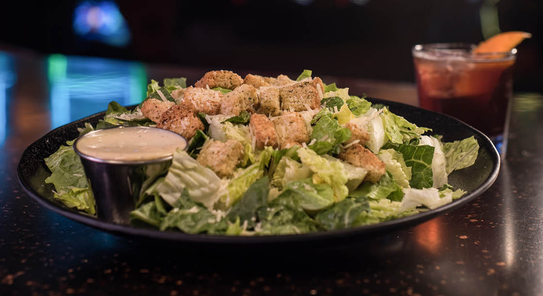 Caesar Salad at Lil' Wagner's Restaurant at Derby City Gaming in Louisville, KY