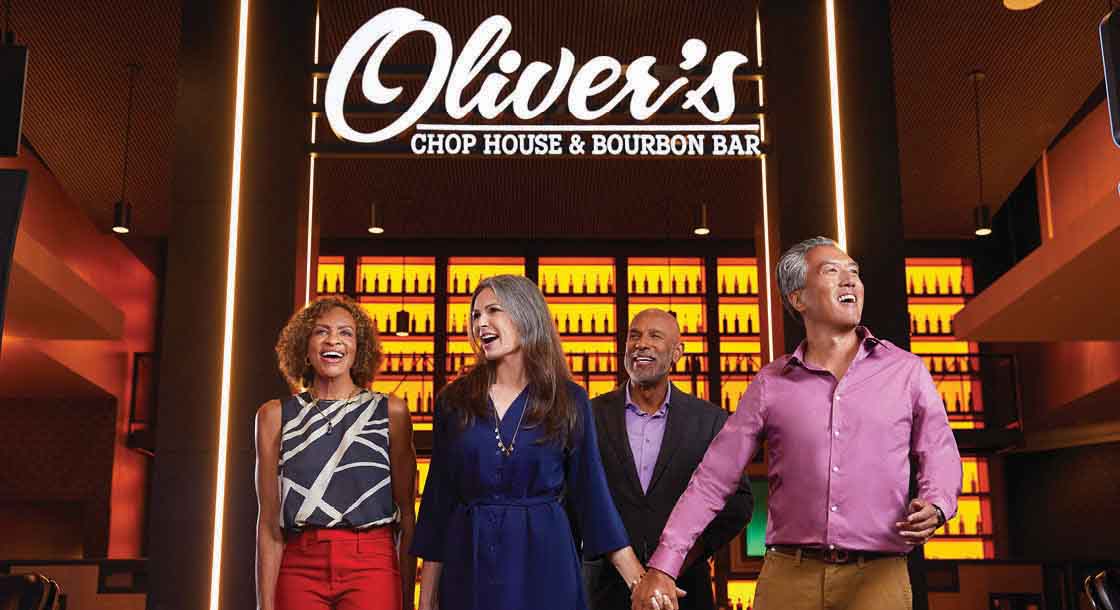 Oliver's Chop House & Bourbon Bar at Derby City Gaming in Louisville, KY