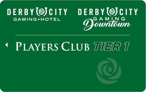 Derby City Gaming Players Club Card