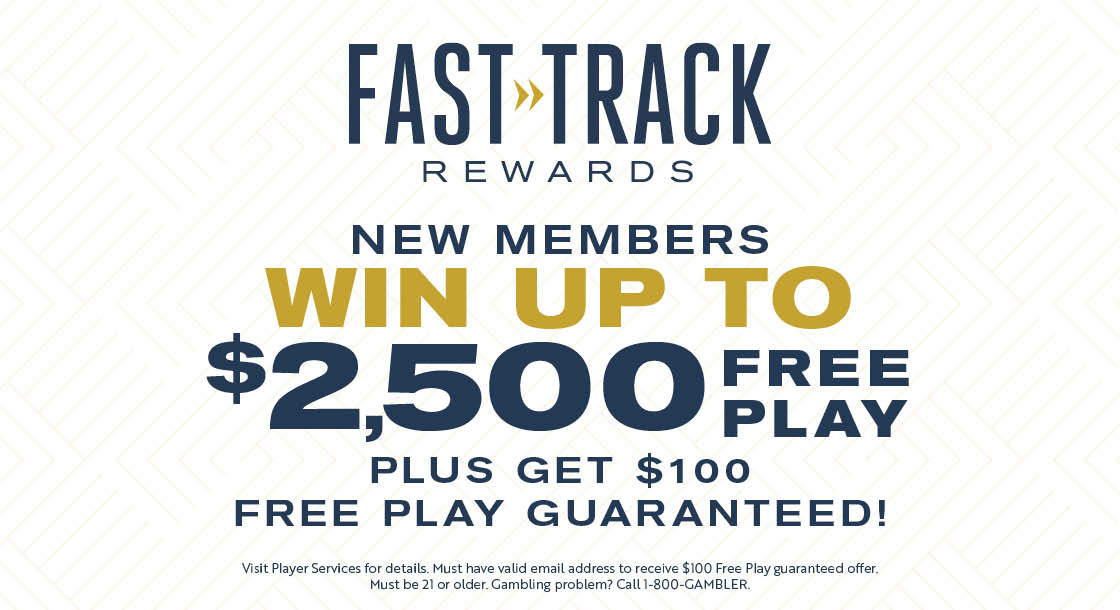 FastTrack Rewards Program at Derby City Gaming