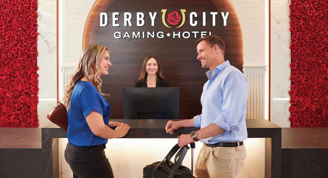 Derby City Gaming and Hotel Exterior